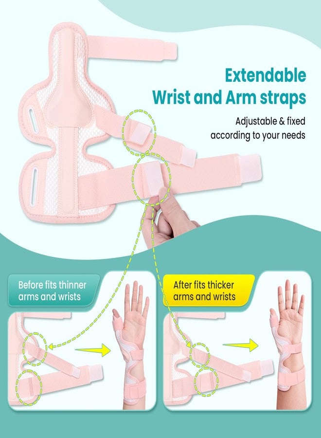 DrFinger De Quervain'S Tenosynovitis Thumb Brace Splint (Pink-Regular) - Image 4