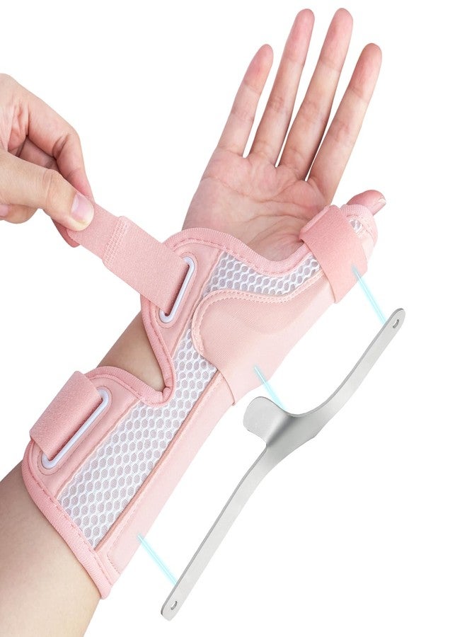 DrFinger De Quervain'S Tenosynovitis Thumb Brace Splint (Pink-Regular) - Image 1