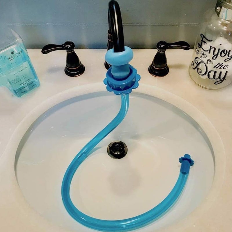 Rinseroo Replacement Shower Hose Connectors (3 pack) for - Slip-on Handheld Water Hose Attachment/Faucet Adapter for Shower & Sink, Detachable Shower Sprayer (NOT FOR TUB VERSION) - Image 4