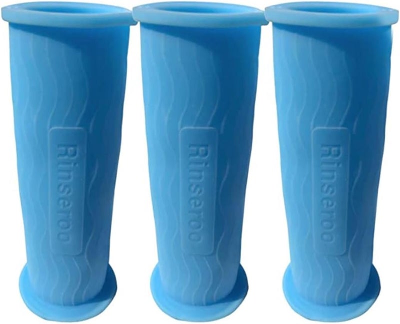 Rinseroo Replacement Shower Hose Connectors (3 pack) for - Slip-on Handheld Water Hose Attachment/Faucet Adapter for Shower & Sink, Detachable Shower Sprayer (NOT FOR TUB VERSION) - Image 1