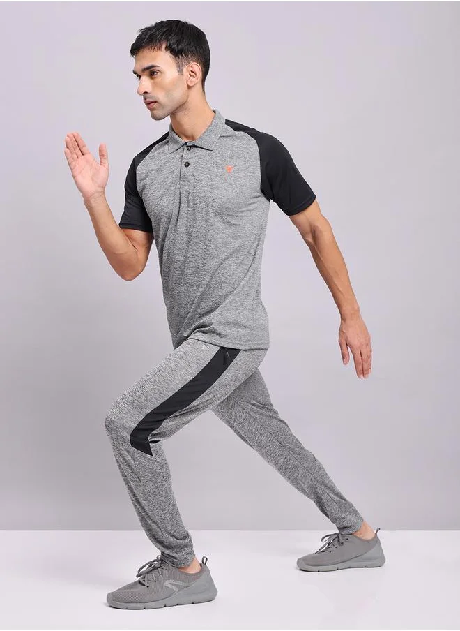 تكنوسبورت Technosport Color Block Trackpants with Drawstring