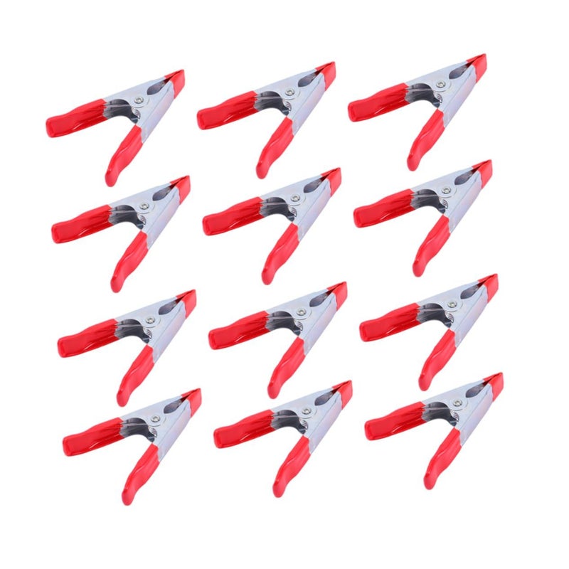 20 Pcs Heavy Duty Tent Clips Backdrop Clamps Securely Hold Tarps Covers Artwork - Image 2