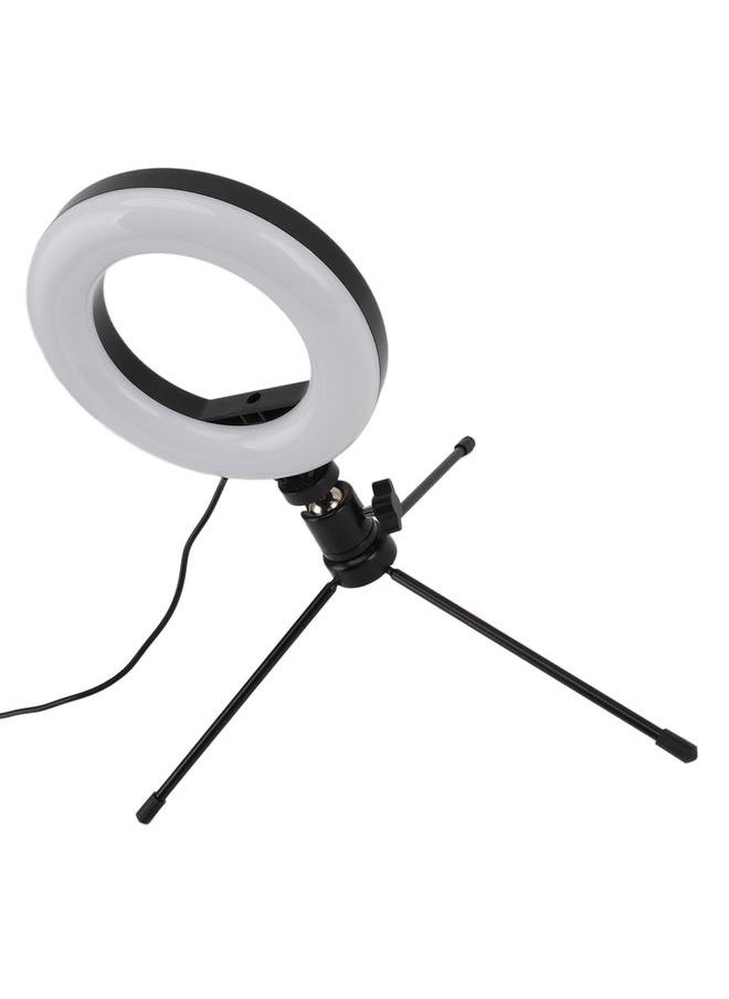 Thoraya Selfie Ring Light 3 Colors 10 Brightnesses LED Desktop Fill Light with Tripod for Live Streaming Makeup USB 5V  - Image 5