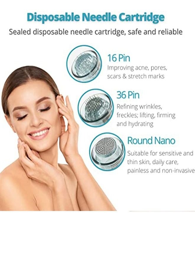 دي آر. بن دكتور بين أولتيما إم8 أقلام الميكروغرابي المحترفة - قلم جلدية آلي لاسلكي - مجموعة عناية بالبشرة والأجسام المثالية مع 8 إبر من أنواع متعددة - Image 2