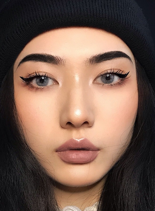 سيدة جديدة عدسات لاصقة ملونة رمادية من فريش ليدي للاستخدام السنوي - Image 3