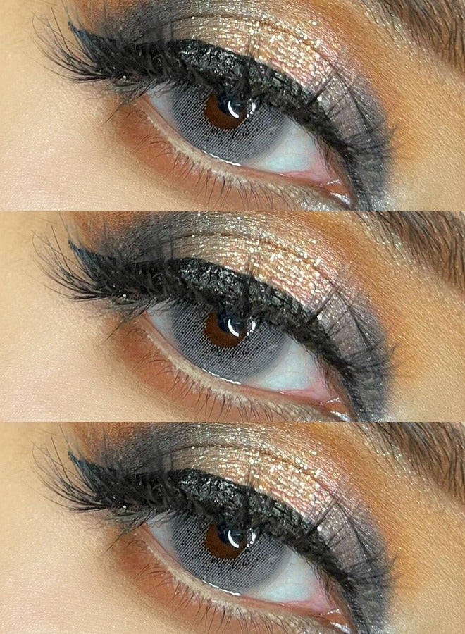 سيدة جديدة عدسات لاصقة ملونة رمادية من فريش ليدي للاستخدام السنوي - Image 5