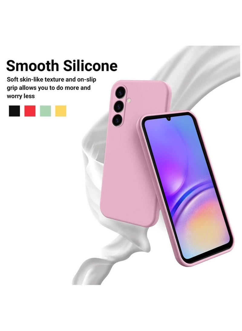 Techie Stylish TPU Silicone Back Cover Case for Samsung Galaxy A05s – Slim Fit Design, Smooth and Soft – Baby Pink - Image 5