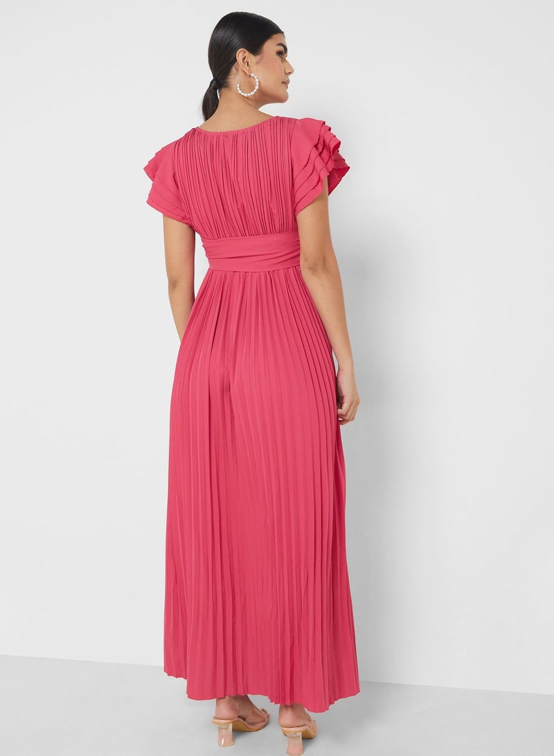 ايلا فستان ماكسي مطوي - Image 2