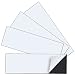 HYHOSHI 4 Pack 12 X 4 Bumper Sticker Magnets with Self Adhesive Flexible Magnetic Bumper Stickers Turn Any Decal Into a Strong Magnet Easy to Cut White - Image 2