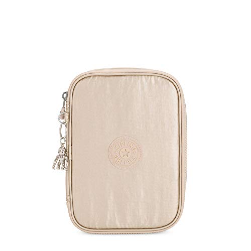 KIPLING KIPLING Kipling 100 Pens Case Starry Gold Metallic - Image 1