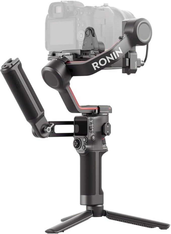 dji DJI RS 3 Combo - 3-Axis Gimbal Stabilizer for DSLR and Mirrorless Camera, Automated Axis Locks, 1.8" OLED Touchscreen, RS Stabilization Algorithm, black, UAE Version with Official Warranty Support  - Image 1