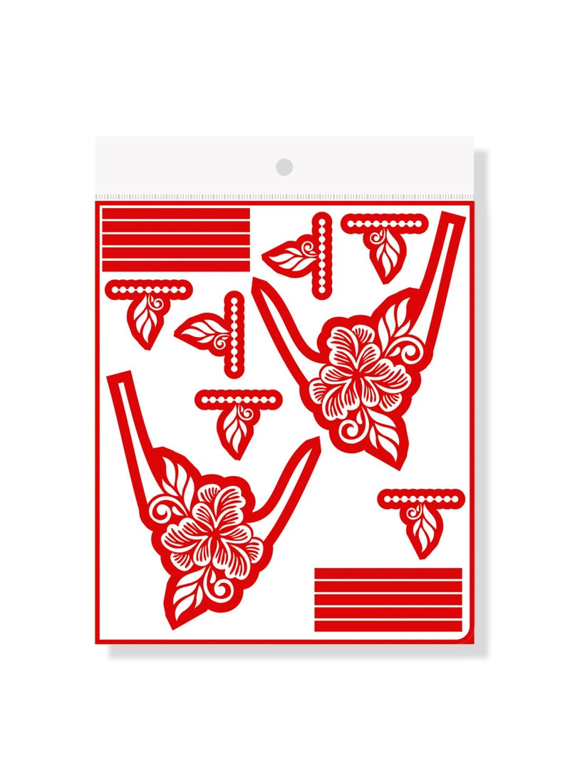 Generic - Majarat henna sticker- Arabic henna design sticker for two hands - GASSA for Adults – G306 - Image 1