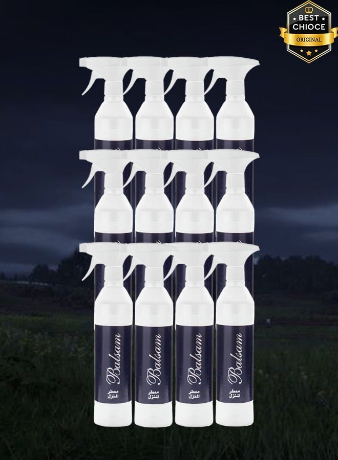 Banafa 12 Pieces Balsam Air Freshner 500ml - Image 1