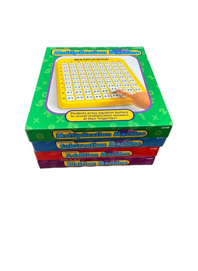 Lakeshore - Self-Teaching Math Machines - Set Of 4 - Image 1
