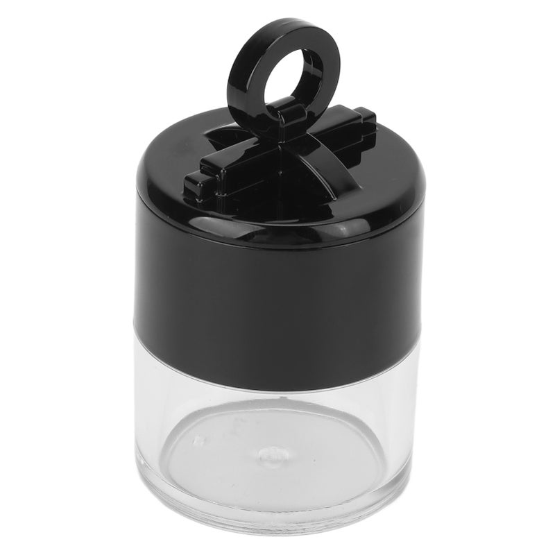 Loose Powder Empty Box Mini Portable Empty Makeup Powder Container with Flocking Puff (Mushroom Shape) - Image 5
