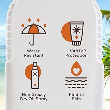 Malibu Sun SPF 10 NonGreasy Dry Oil Spray for Tanning Low Protection Water Resistant 100ml - Image 3