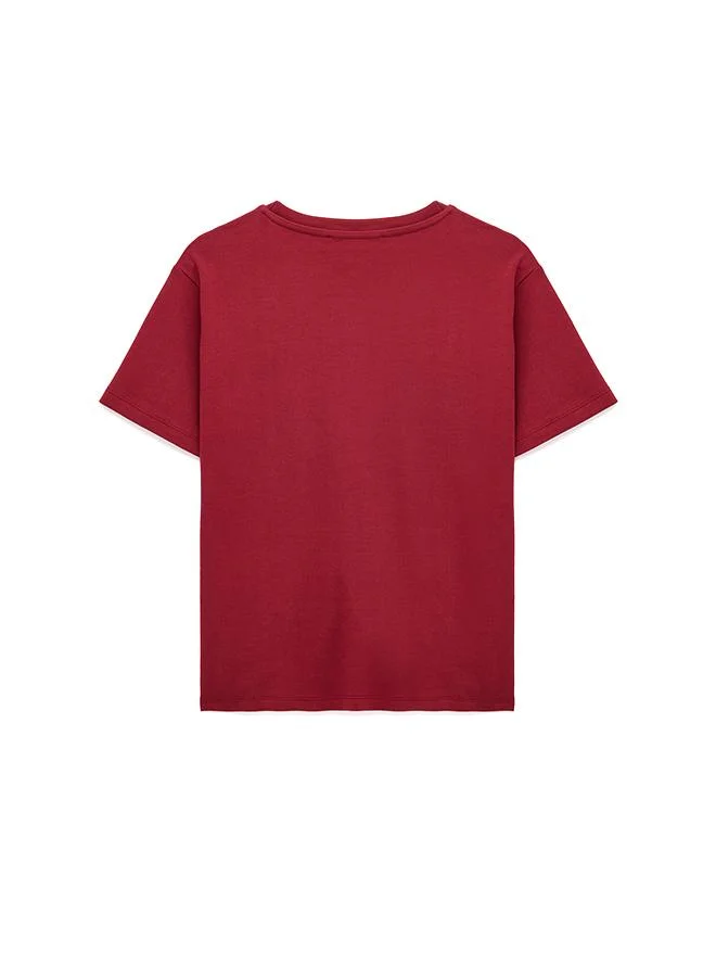 Koton  Crew Neck T-Shirt for Women | Best Price UAE
