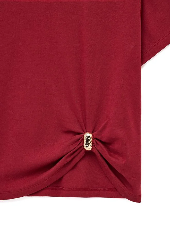Koton  Crew Neck T-Shirt for Women | Best Price UAE