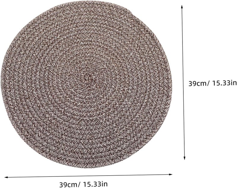 [Great bargain] ABOOFAN Round Tatami Cushion Woven Floor Pillow Soft Handmade Mat for Sitting Vintage Design Suitable for Living Room Bedroom and Meditation Multi-color available build Combine quality & fair price Spec upgraded improved quality Changing environment compatible Single & bulk storage compatible Dense material End season clearance Carefully selected solid material KSA standard compatible design Local trackable shipment Upgraded classic design Multi-purpose fine material Regulated warehouse storage Mountain region eligible ship Flat working surface Resist frequent use Occasional & permanent usable General purpose design Intra-city fast distribution Sand resistant Stackable design KSA exclusive discount Fast delivery across KSA Light & sturdy - Image 2