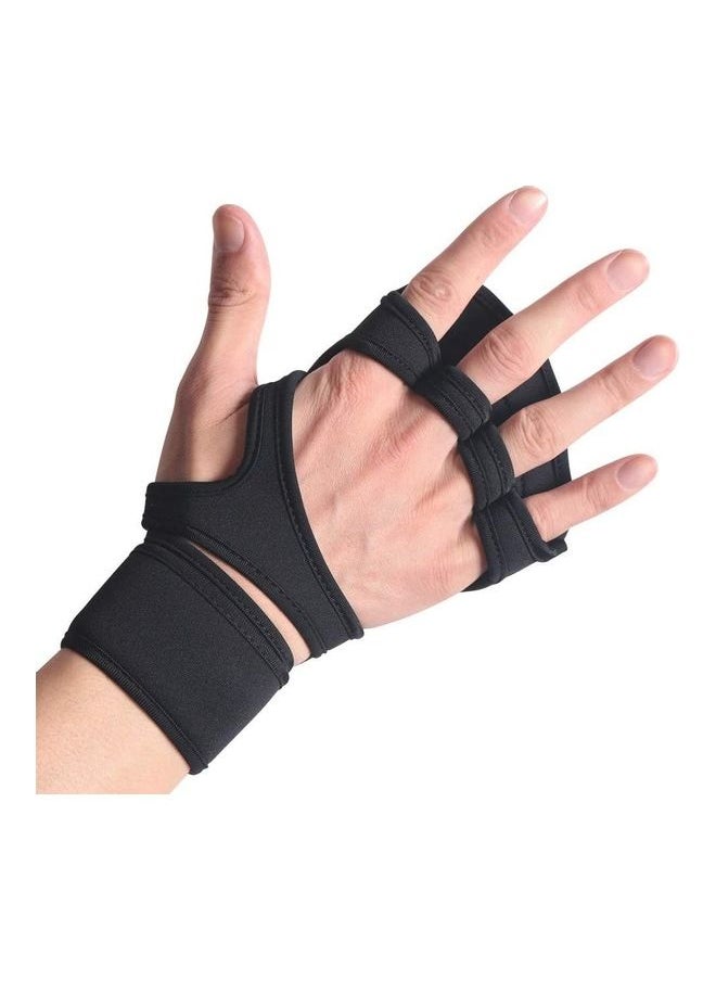Captaintech 2-Pack Weightlifting Wrist Gloves – Breathable & Padded for Gym Training, Lifting  - Image 3