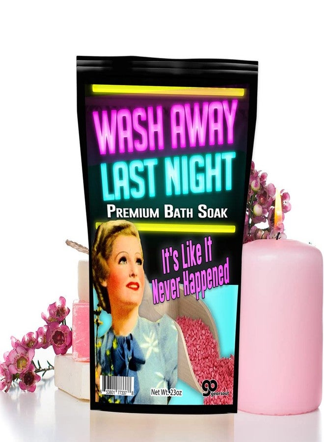 Gears Out Pink Bath Salt Luxury Bath Soak - Wash Away Last Night - Funny Girlfriend Gifts for Best Friends - Mediterranean Sea Salts - Ladies Night Gifts - Bachelorette Party Favors - Image 4