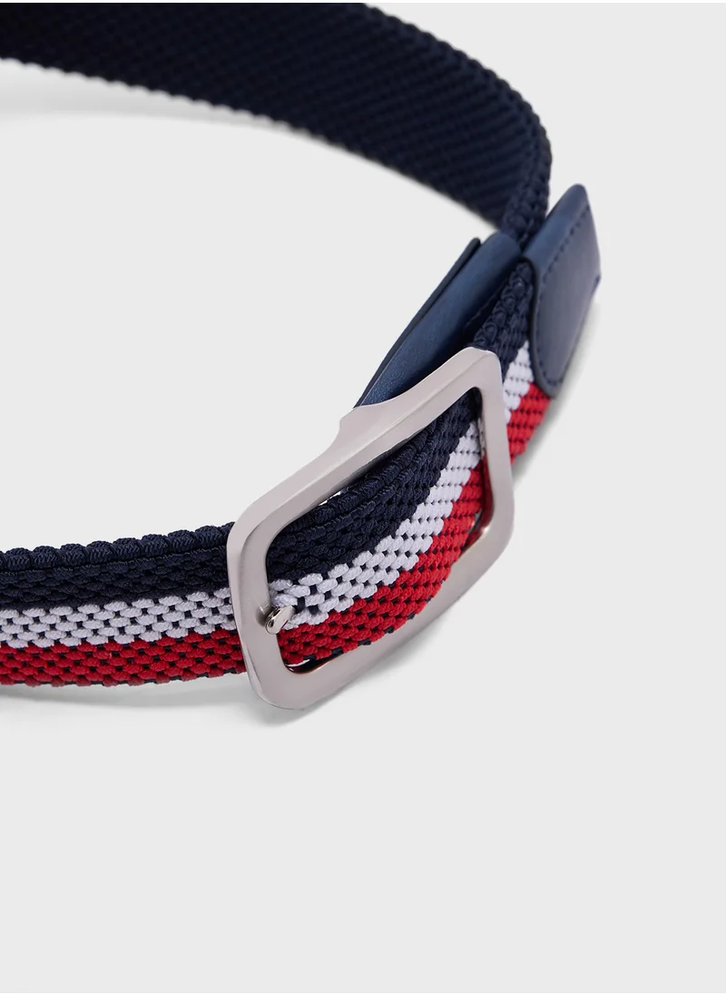 سفنتي فايف Casual Stripes Webbing Belt