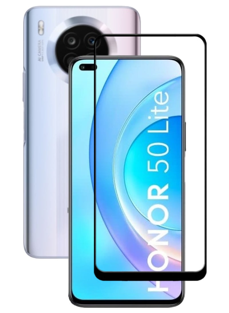 ACLIX Antistatic ESD Dustproof Premium Quality High Definition Tempered Glass Screen Protector Designed For Honor 50 Lite - Image 1