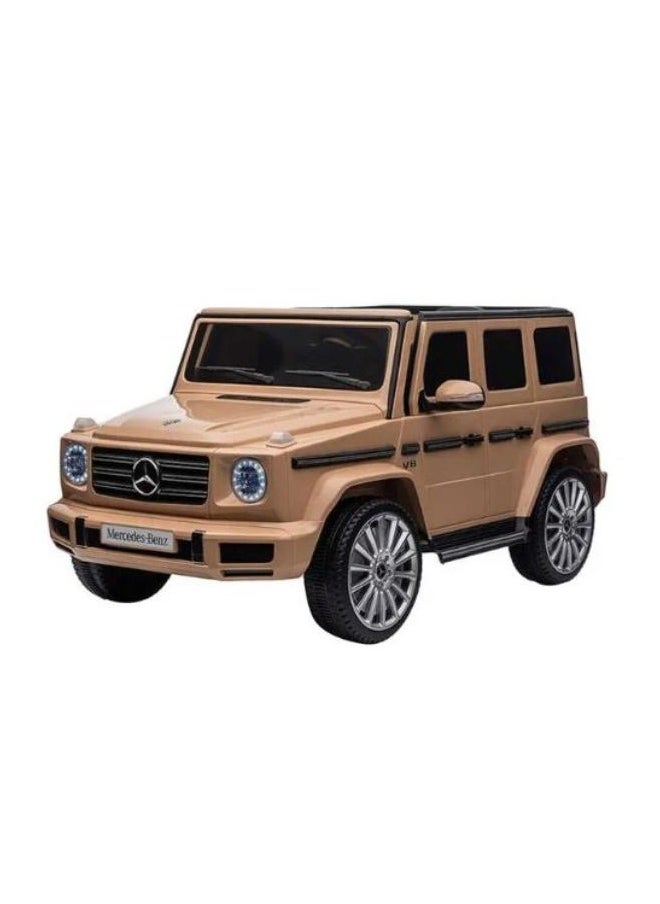 Mercedes-Benz Mercedes-Benz G500 Ride-On Car - Brown  - Image 1