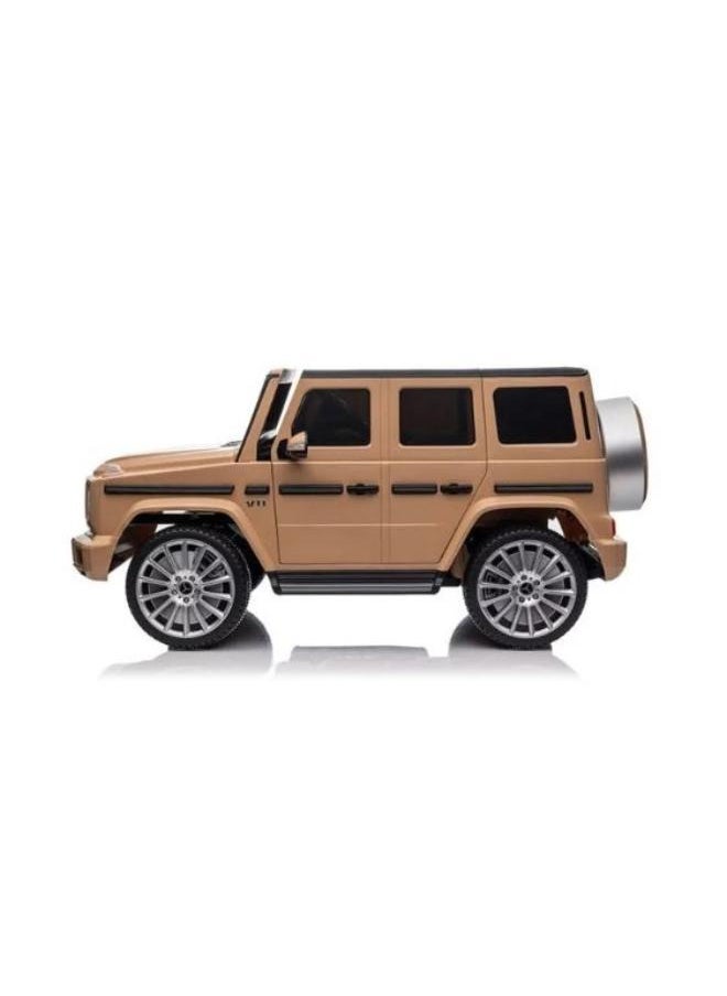 Mercedes-Benz Mercedes-Benz G500 Ride-On Car - Brown  - Image 2