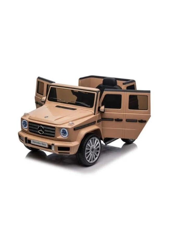 Mercedes-Benz Mercedes-Benz G500 Ride-On Car - Brown  - Image 4