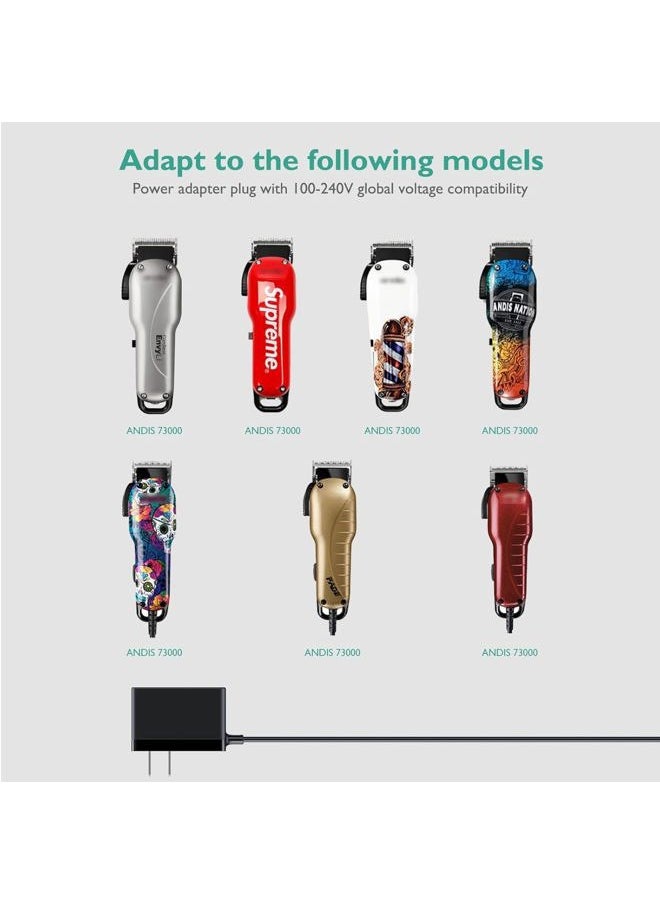 Lnauy - for Andis Shaver Charger, Lnauy Adapter Compatible with Andis 73000 Envy Cordless Clipper SPA045120DU 73102 73105 73106 73005 73010 73045 73060 73095 77511 73500 73035 LCL-2 Trimmer 4.5V Power Cord - Image 1