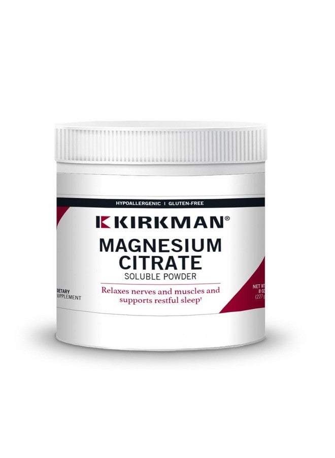 Kirkman Magnesium Citrate Soluble Powder - Hypo, 227gm/8oz - Image 1
