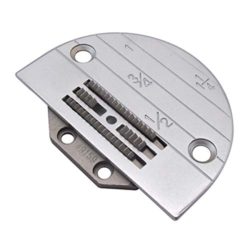 CKPSMS brand -#20160LGW+149159 1SET SUITABLE FOR MEDIUM MATERIALS FEED DOG & NEEDLE PLATE Compatible with/Replacement for SINGER BRAND JUKI BRAND BROTHER BRAND SINGLE NEEDLE INDUSTRIAL SEWING MACHINES - Image 1