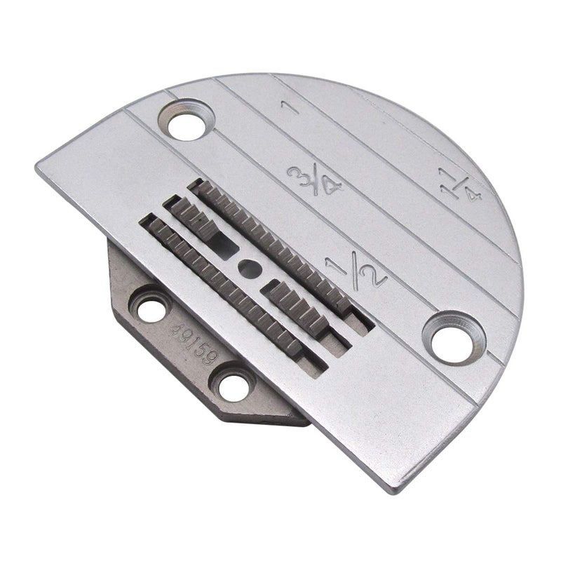 CKPSMS brand -#20160LGW+149159 1SET SUITABLE FOR MEDIUM MATERIALS FEED DOG & NEEDLE PLATE Compatible with/Replacement for SINGER BRAND JUKI BRAND BROTHER BRAND SINGLE NEEDLE INDUSTRIAL SEWING MACHINES - Image 5