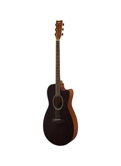 YAMAHA FS400C Acoustic Guitar - Smoky Black  - Image 1