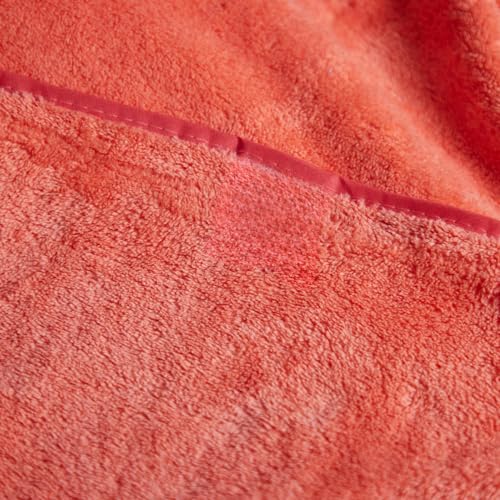 Krujyam Microfiber Large Bath Towels | (70x140) Extra Soft Plush & Quick Dry High Absorbency with Large Size Towels for Bathing (Pink, Pack of 1) - Image 5