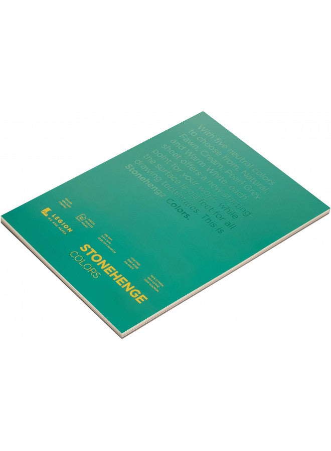 Stonehenge Legion Paper Stonehenge Pad (L21-STP250MC912), Multicolor Paper, 9 by 12 inches, 15 sheets - Image 2