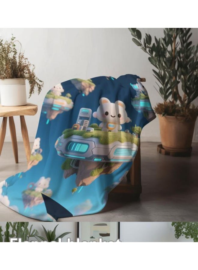 general Flannel thin blanket (warm and comfortable, suitable for sleep, gaming, dust removal and sandproof) 150cm*200cm - 576 - Image 3