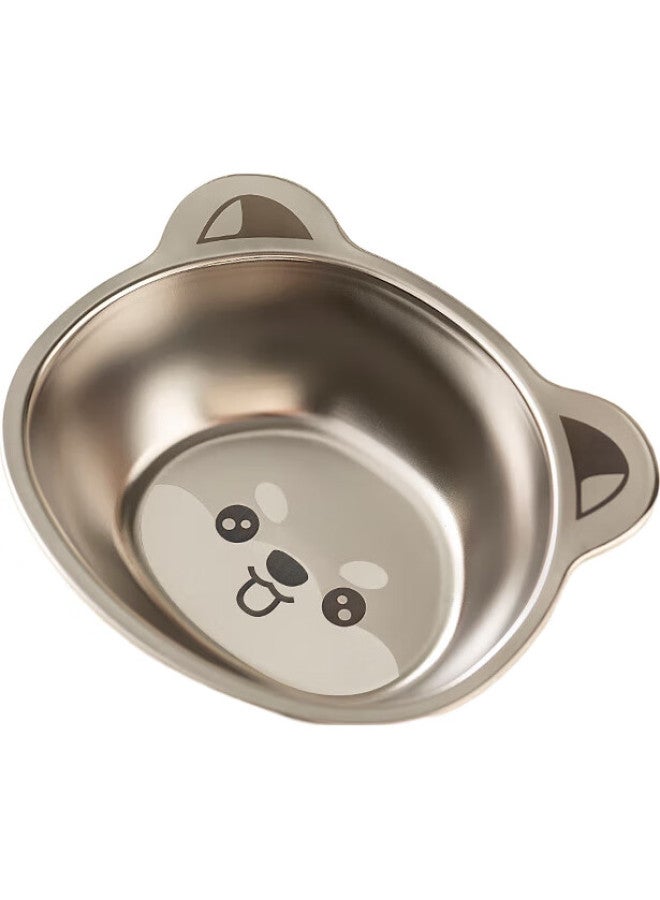 Onlycook وعاء طعام الأطفال من أونيكوك 316 من الفولاذ المقاوم للصدأ - طبق أطفال - وعاء أرز - وعاء صغير كرتوني - جرو - Image 2