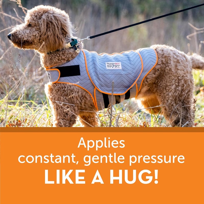 ThunderShirt for Dogs, X Small, Platinum Sport - Dog Anxiety Relief Calming Vest - Image 5