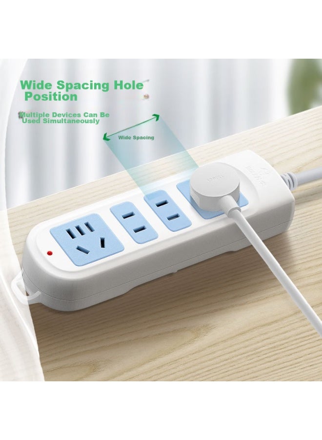 Bull New National Standard Power Strip/extension Cord/power Bar/power Strip/power Board/extension Board, 4 Outlets Without Switch, 4 Meters Long, Gn-101 - Image 3