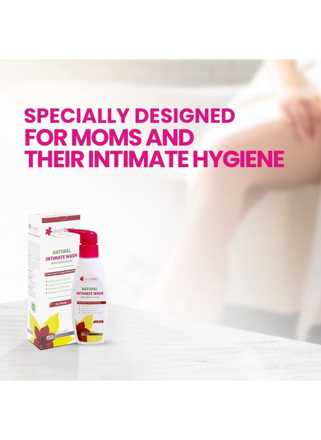 everteen Witch Hazel Natural Intimate Wash For Feminine Intimate Hygiene In Moms - 1 Pack (105Ml)  - Image 1