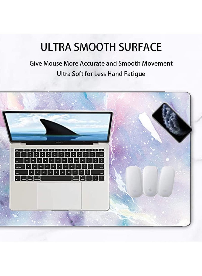 Extended Mat For Keyboard And Mouse Blue/Purple/Pink - Image 3