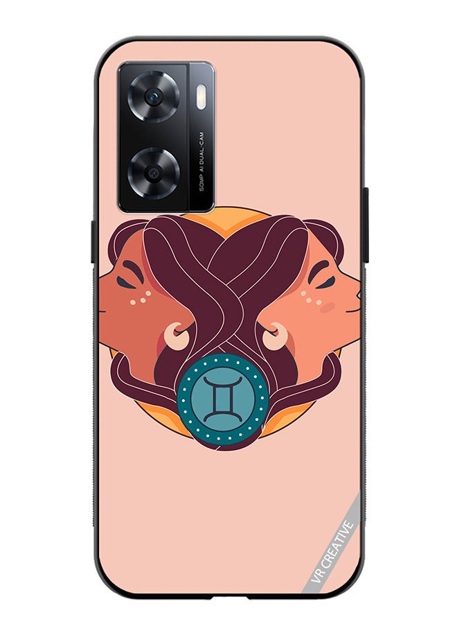 VR CREATIVE Protective Case Cover For OnePlus Nord N20 SE Gemini Zodiac Signs Design Multicolour - Image 1