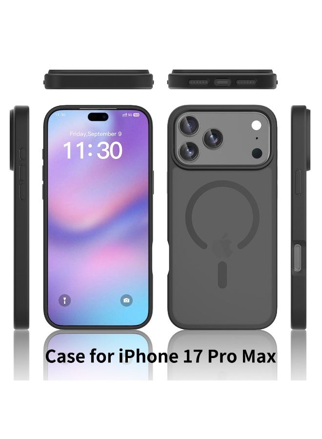 ZXING ‌Magnetic iPhone17 Pro Max Case Black MagSafe Slim 360 Drop Protection - Image 2