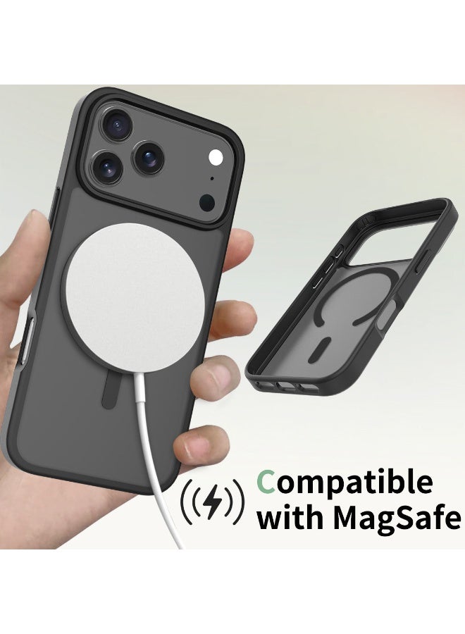 ZXING ‌Magnetic iPhone17 Pro Max Case Black MagSafe Slim 360 Drop Protection - Image 3