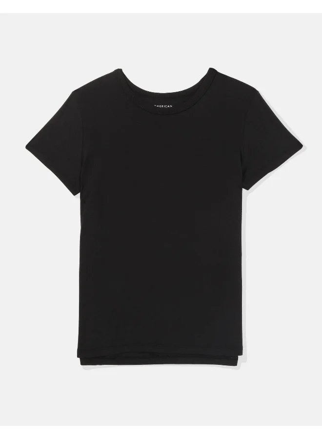 امريكان ايجل Essential Crew Neck Knitted T-Shirt