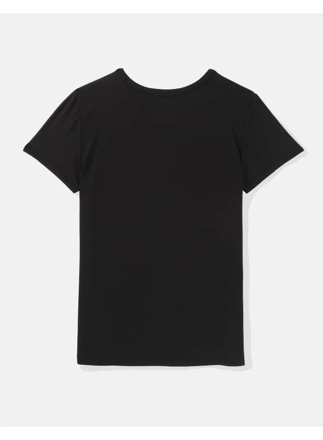 امريكان ايجل Essential Crew Neck Knitted T-Shirt
