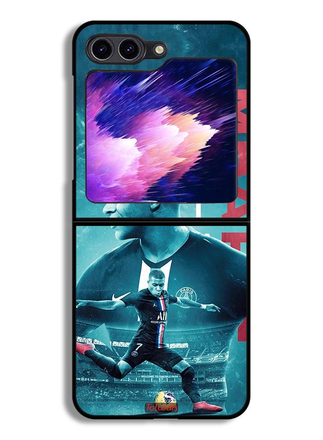 Tolwak Samsung Galaxy Z Flip6 Protective Case Cover Mbappe Poster - Image 1
