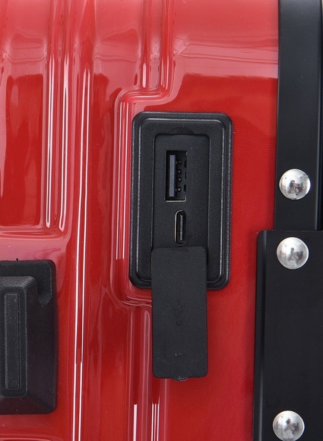 LUSHBERRY Business Luggage Cabin Size With USB Port - Image 2